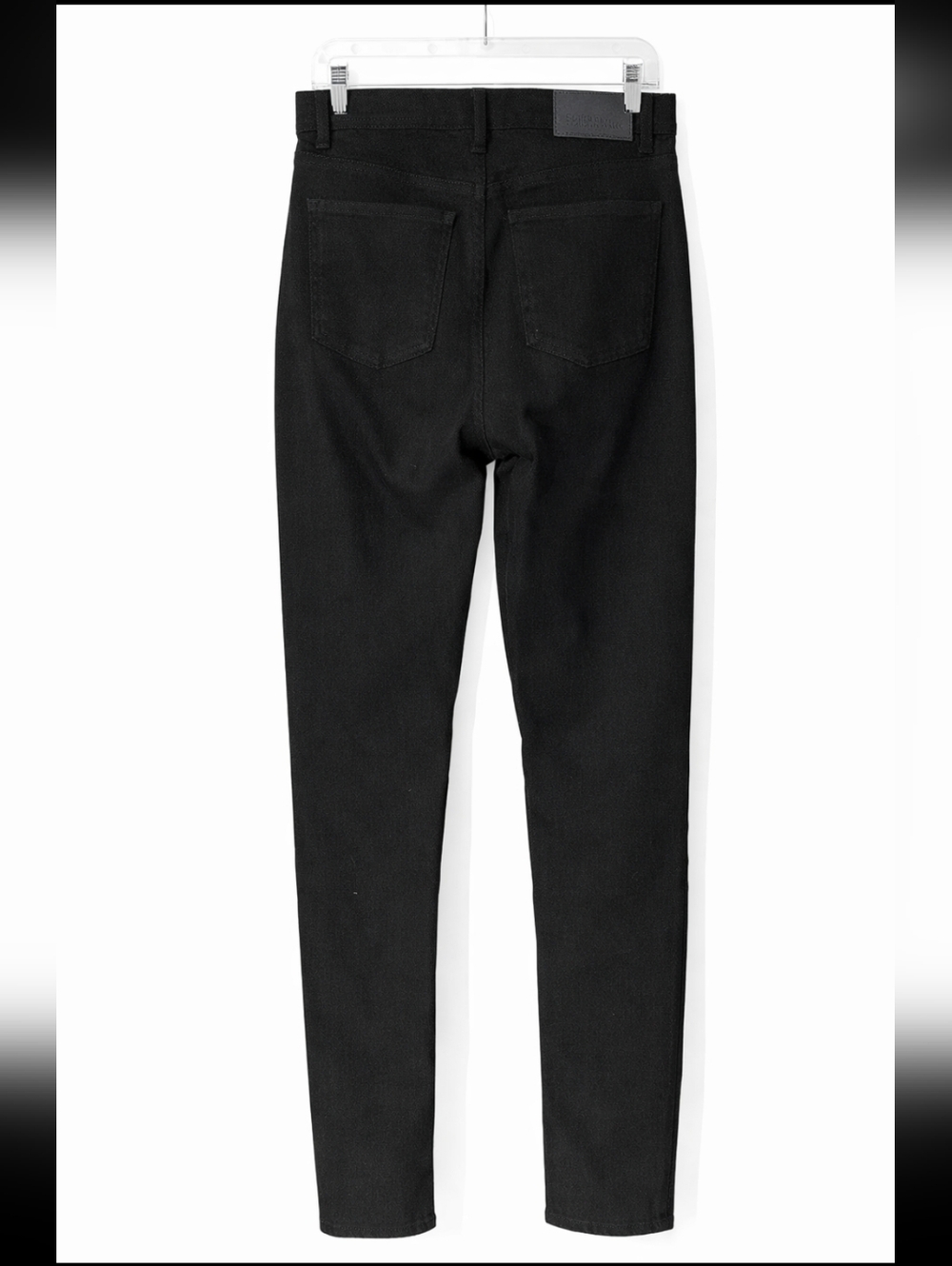 Citizens of Humanity Isola Skinny Designer Jeans Black High Rise Stretch Size 28